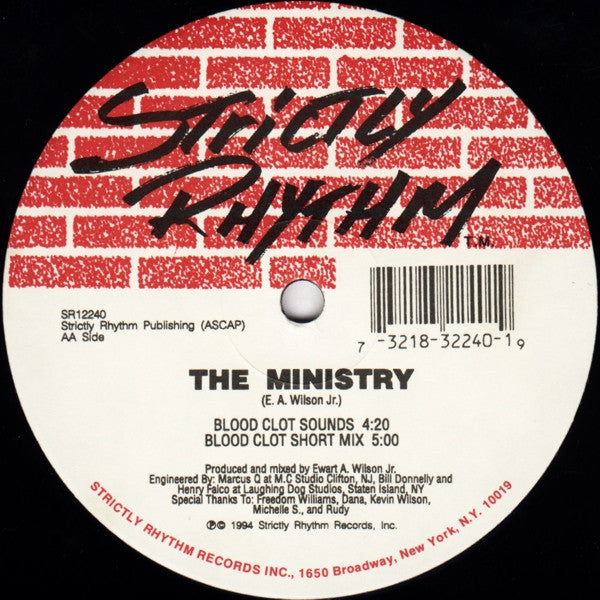 The Ministry : Tribal Trance (12")