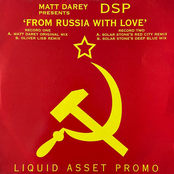 Matt Darey Presents DSP (5) : From Russia With Love (2x12", Promo)