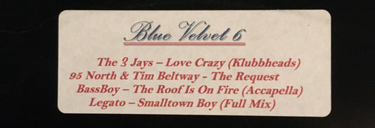 Various : Blue Velvet 6 (12", Unofficial, W/Lbl)