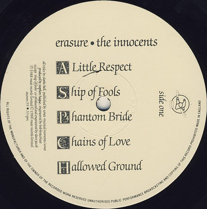 Erasure : The Innocents (LP, Album)