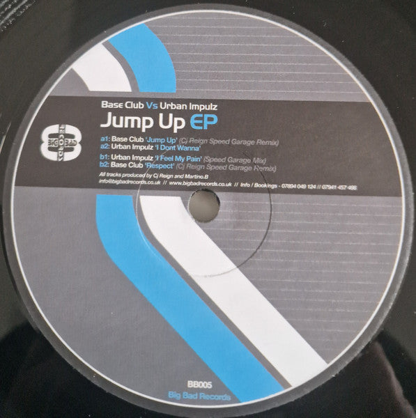 Base Club Vs Urban Impulz : Jump Up EP (12", EP)