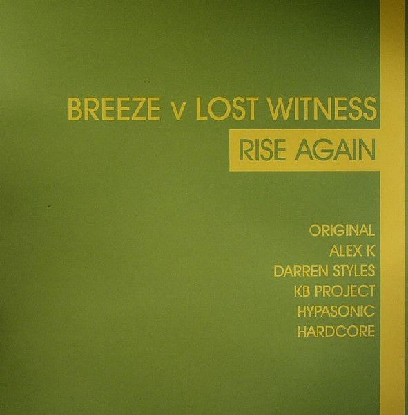 Breeze* V Lost Witness : Rise Again (2x12", Promo)