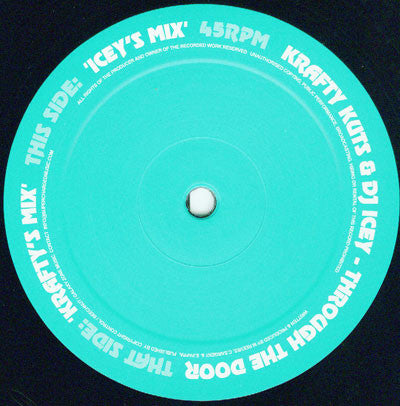 Krafty Kuts & DJ Icey : Through The Door (12")