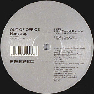 Out Of Office : Hands Up (12")