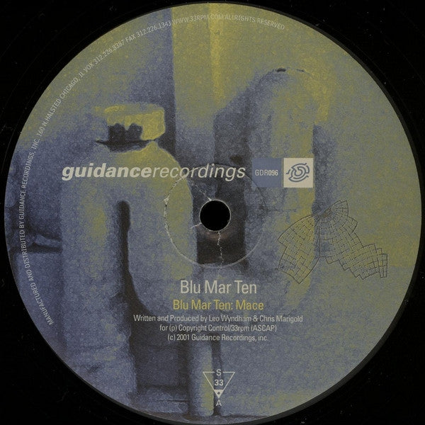 Blu Mar Ten / Abacus : Mace / Black Thanx (16B Mix) (12")