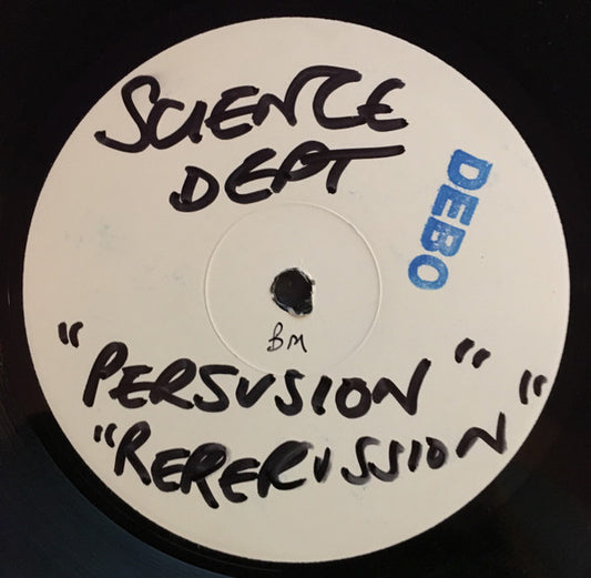 Science Department : Persuasion / Repercussion (12", Promo)