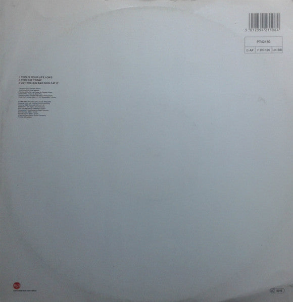 The Blow Monkeys : This Is Your Life Long (12")
