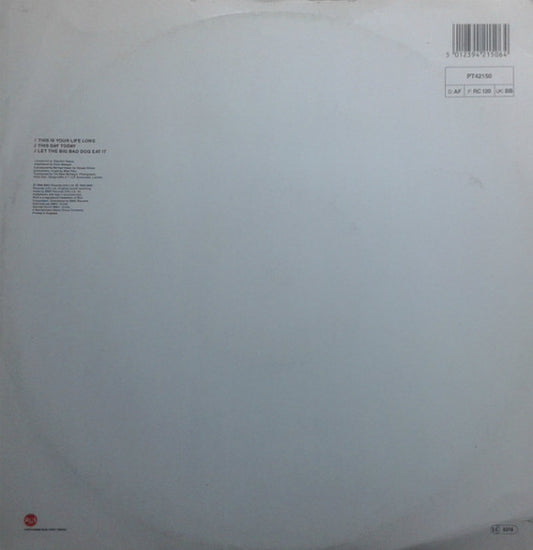The Blow Monkeys : This Is Your Life Long (12")