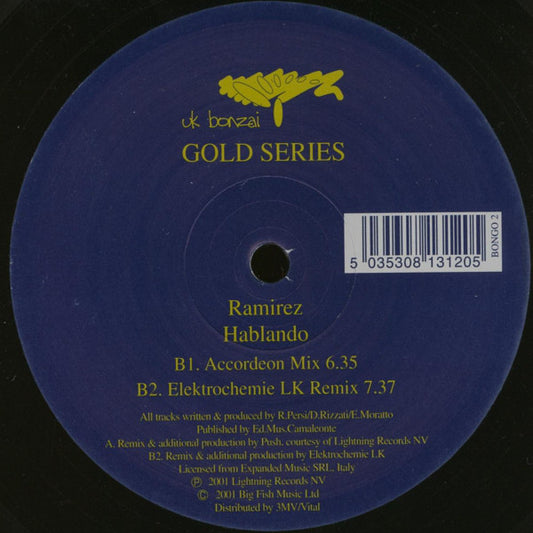 Ramirez : Hablando (12")
