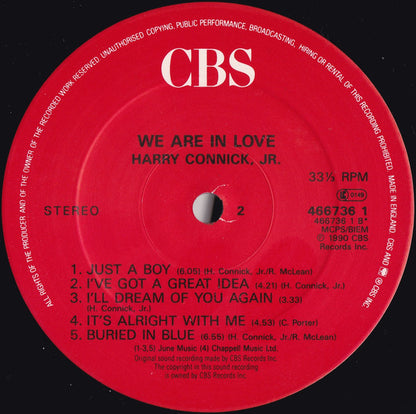 Harry Connick, Jr. : We Are In Love (LP)