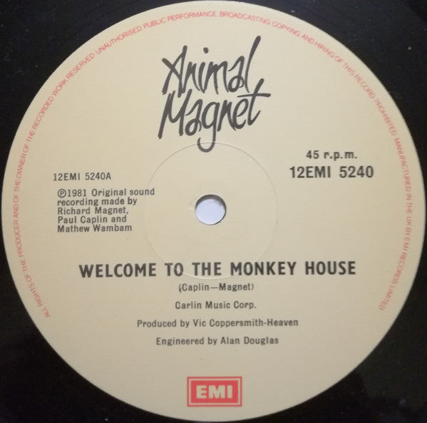 Animal Magnet : Welcome To The Monkey House (12")