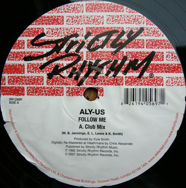 Aly-Us : Follow Me (12", RE, RM)