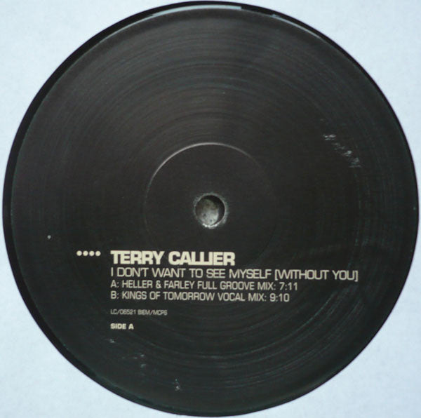 Terry Callier : I Don't Want To See Myself (Without You) (2x12", Promo)