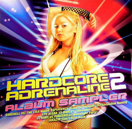 Various : Hardcore Adrenaline 2 Album Sampler (12", Smplr)