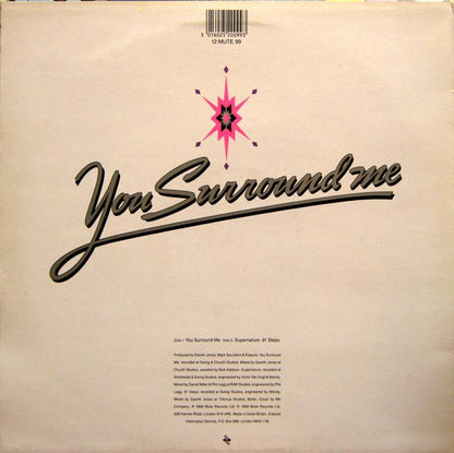 Erasure : You Surround Me (12", Single, ASL)