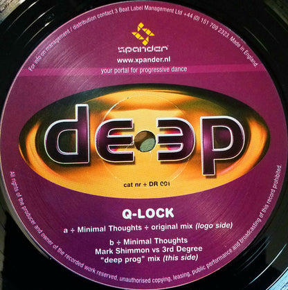 Q-Lock : Minimal Thoughts (12")