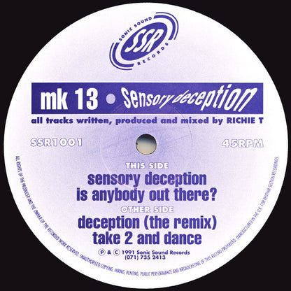 MK 13 : Sensory Deception (12")