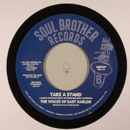 The Voices Of East Harlem : Cashing In (7")