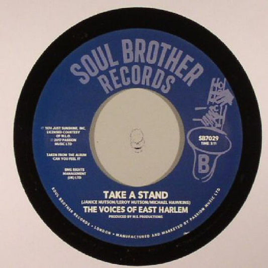 The Voices Of East Harlem : Cashing In (7")