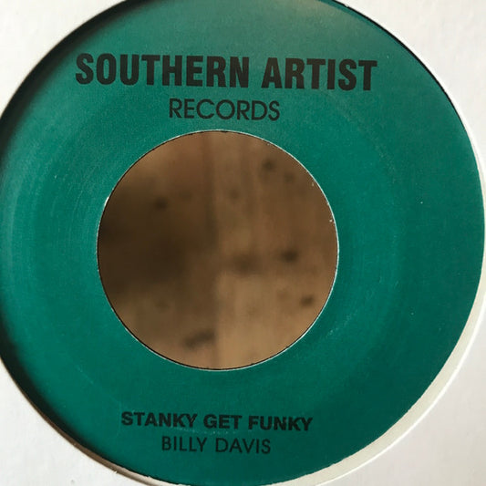 Billy Davis (9) / "Baby" Earl & The Trini-Dads : Stanky Get Funky / Back Slop (7", Single, Unofficial)