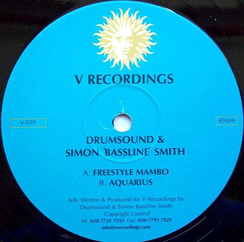 Drumsound & Simon 'Bassline' Smith* : Freestyle Mambo / Aquarius (12")