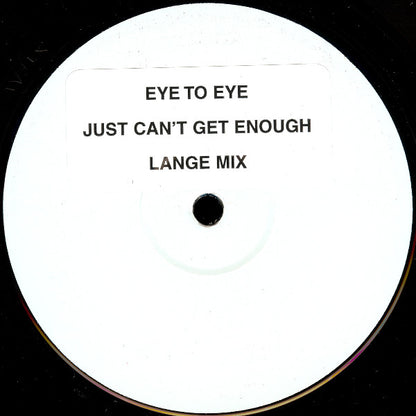Eye To Eye Featuring Taka Boom : Just Can't Get Enough (No No No No) (12", S/Sided, Promo)