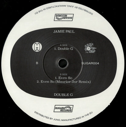 Jamie Paul (2) : Double G (12", EP)