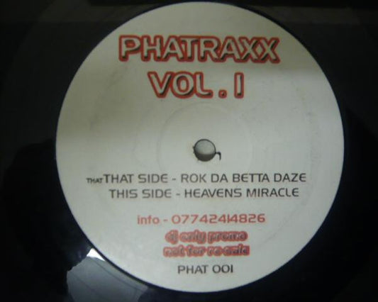 Phatraxx : Vol.1 (12", Promo)