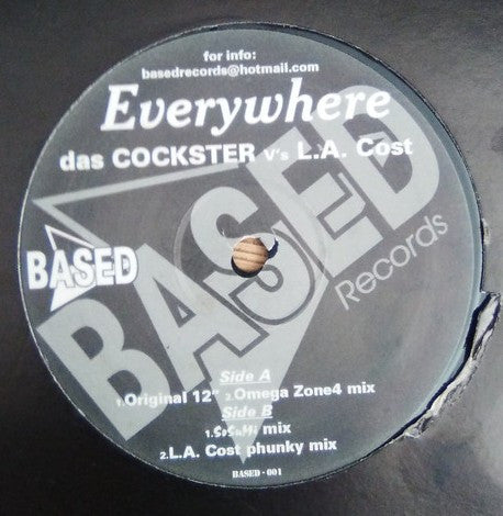 Das Cockster Vs. L.A. Cost : Everywhere (12")
