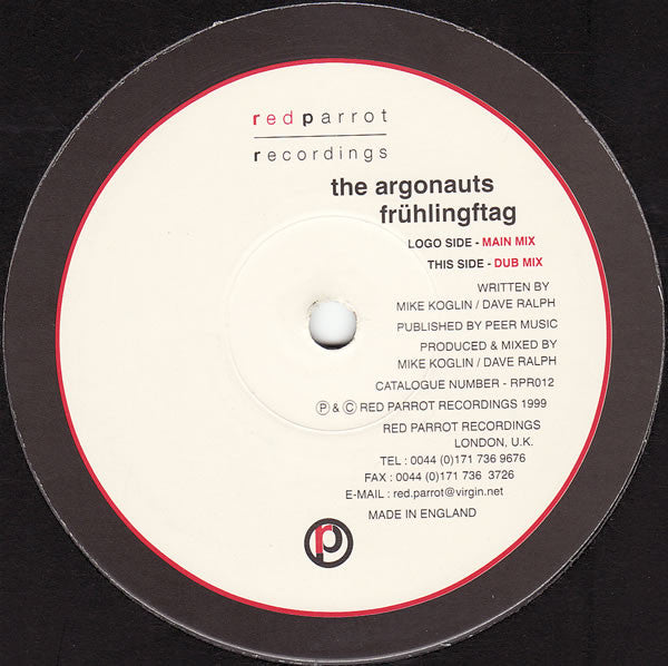 Argonauts : Frühlingftag (12")