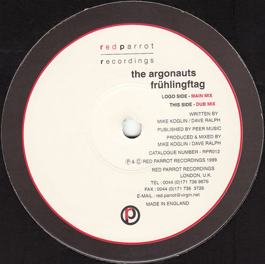 Argonauts : Frühlingftag (12")