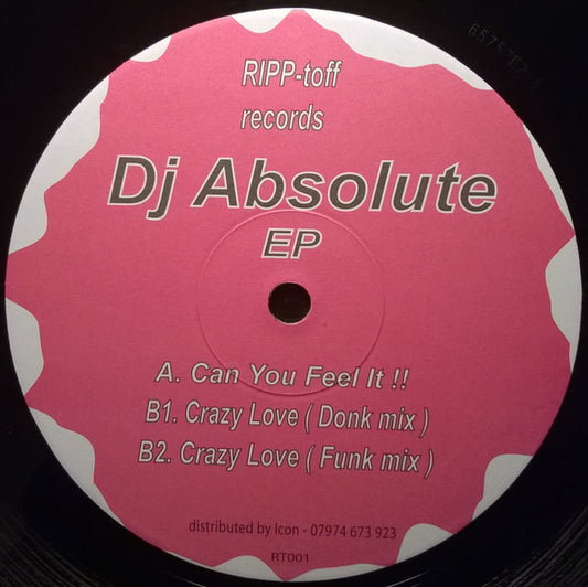 DJ Absolute : Can You Feel It!! (12", EP)