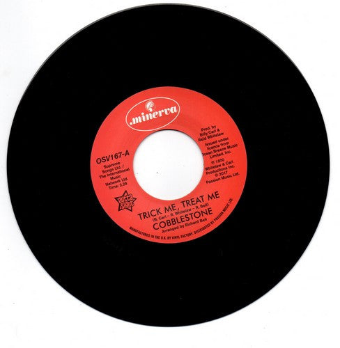 Cobblestone / The Moods : Trick Me, Treat Me / Rainmaker (7")
