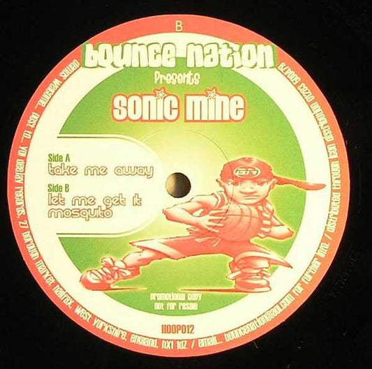 Sonic Mine : Take Me Away (12", Promo)