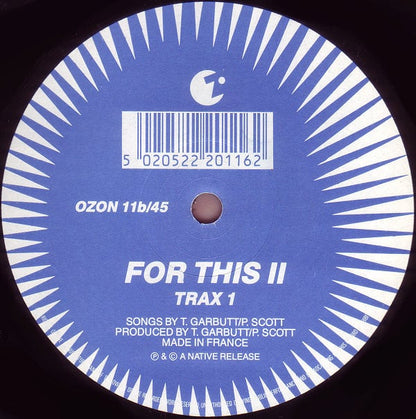 Trak 1 : For This (12")