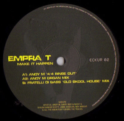 Empra T : Make It Happen (12")