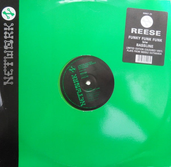 Reese : Funky Funk Funk / Bassline (12", Ltd, Gre)