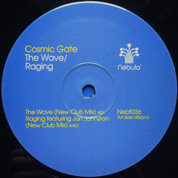 Cosmic Gate : The Wave / Raging (12")