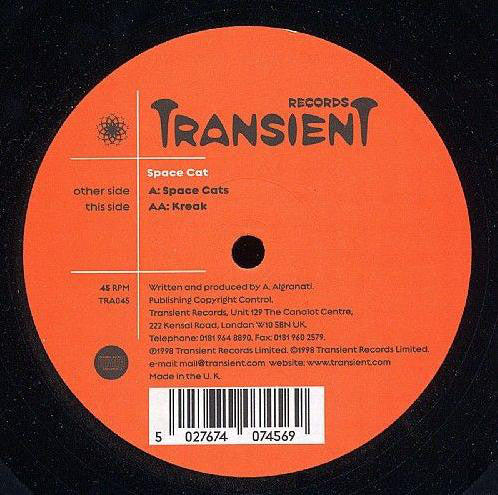 Space Cat : Space Cats / Kreak (12")