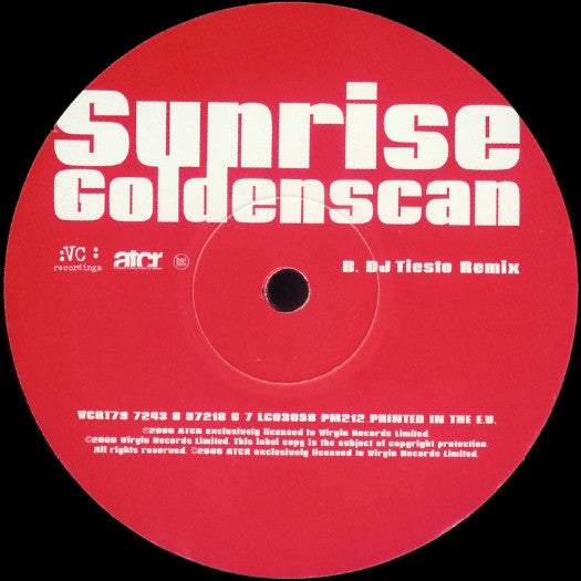Goldenscan : Sunrise (12")