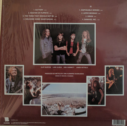 Metallica : Master Of Puppets (LP, Album, RE, RM, 180)
