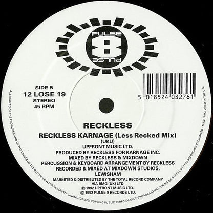 Reckless* : Reckless Karnage (12")