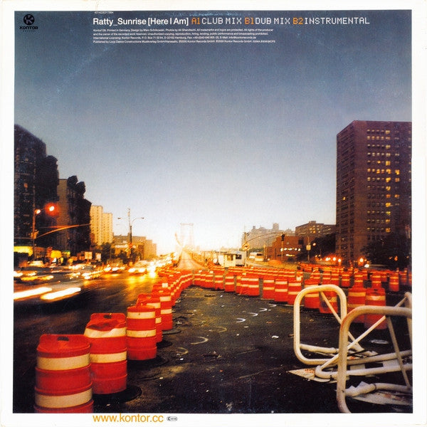 Ratty : Sunrise (Here I Am) (12")