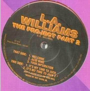 L.A. Williams : The Project Part 2 (12", Ora)