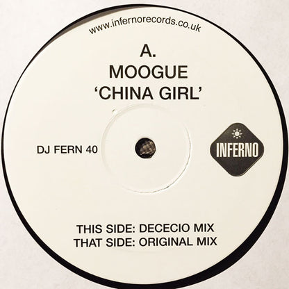 Moogue : China Girl (12", Promo)