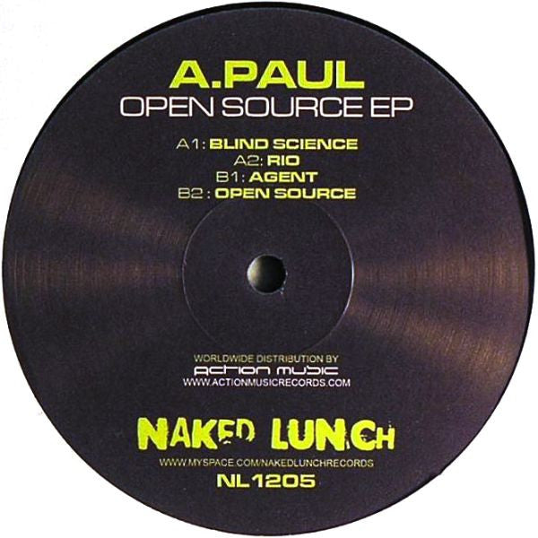 A.Paul* : Open Source EP (12", EP)