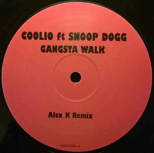 Coolio Ft Snoop Dogg / Tall Paul : Gangsta Walk / Rock Da House  (12")