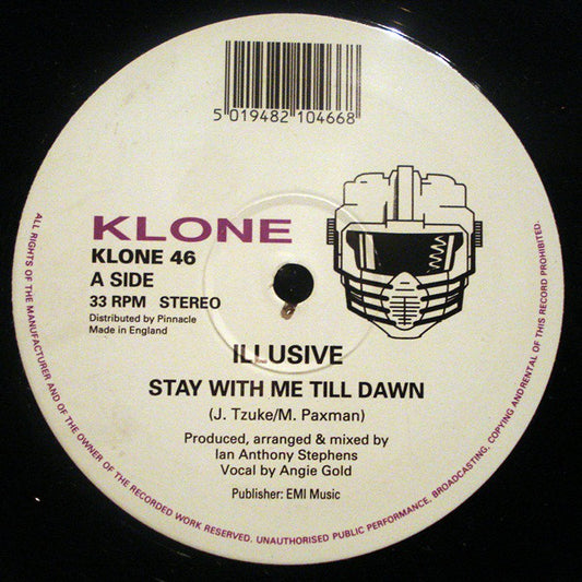 Illusive : Stay With Me Till Dawn (12")
