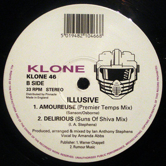 Illusive : Stay With Me Till Dawn (12")