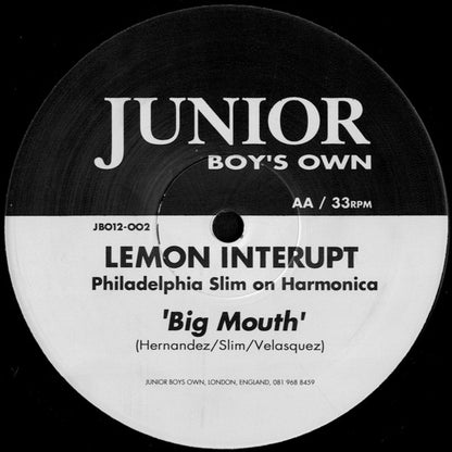 Lemon Interupt : Eclipse / Big Mouth (12", Single)